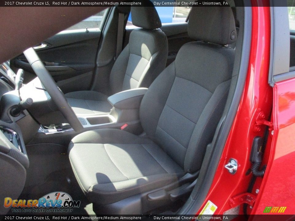 2017 Chevrolet Cruze LS Red Hot / Dark Atmosphere/Medium Atmosphere Photo #12