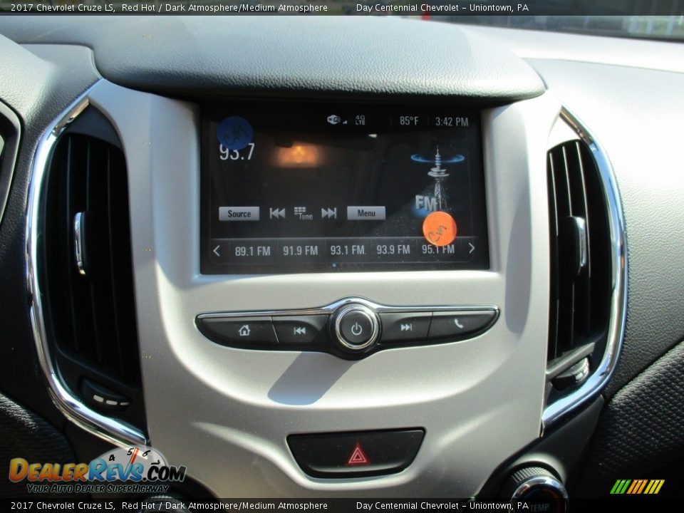 2017 Chevrolet Cruze LS Red Hot / Dark Atmosphere/Medium Atmosphere Photo #16