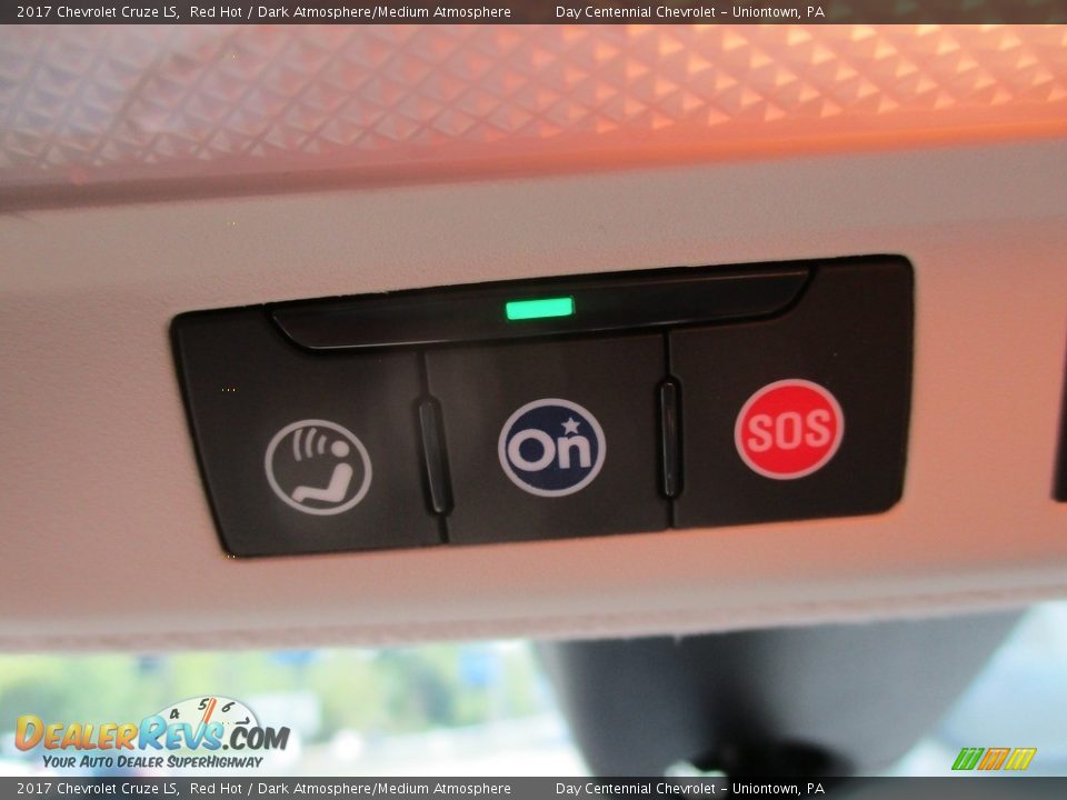 2017 Chevrolet Cruze LS Red Hot / Dark Atmosphere/Medium Atmosphere Photo #18