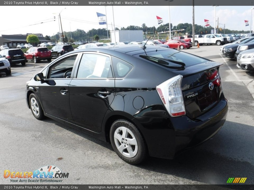 2010 Toyota Prius Hybrid III Black / Misty Gray Photo #6