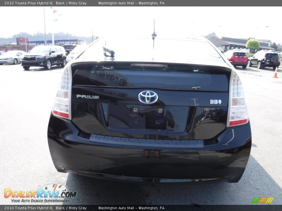 2010 Toyota Prius Hybrid III Black / Misty Gray Photo #7