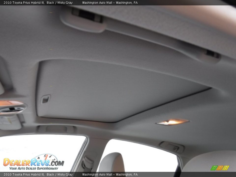 2010 Toyota Prius Hybrid III Black / Misty Gray Photo #10