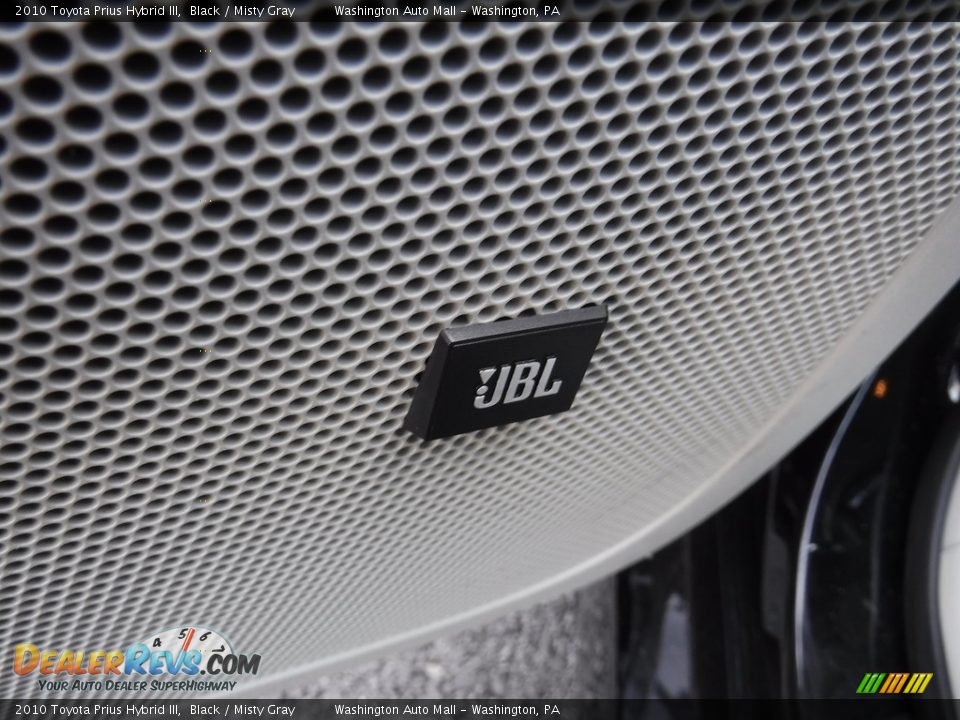 2010 Toyota Prius Hybrid III Black / Misty Gray Photo #12