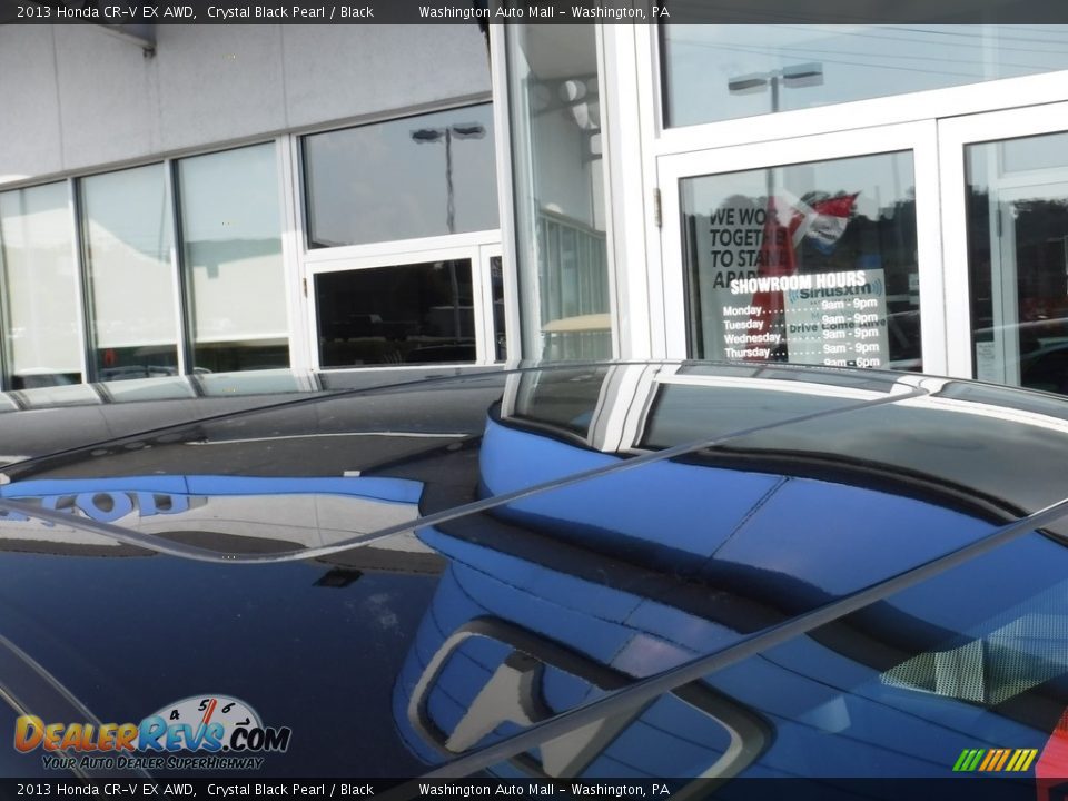 2013 Honda CR-V EX AWD Crystal Black Pearl / Black Photo #4