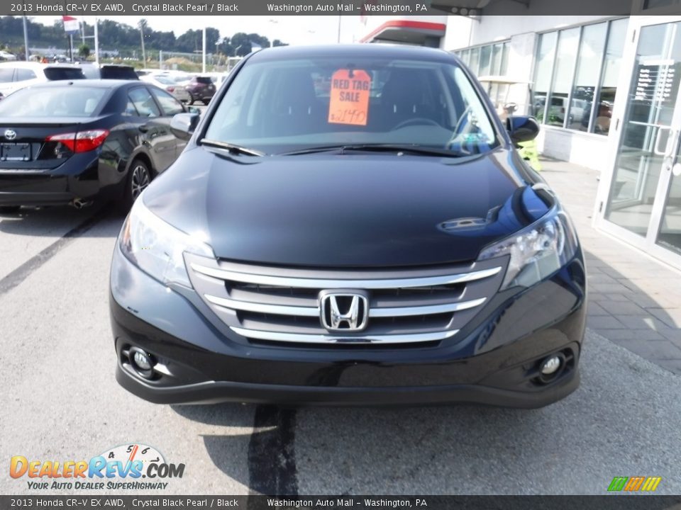 2013 Honda CR-V EX AWD Crystal Black Pearl / Black Photo #5