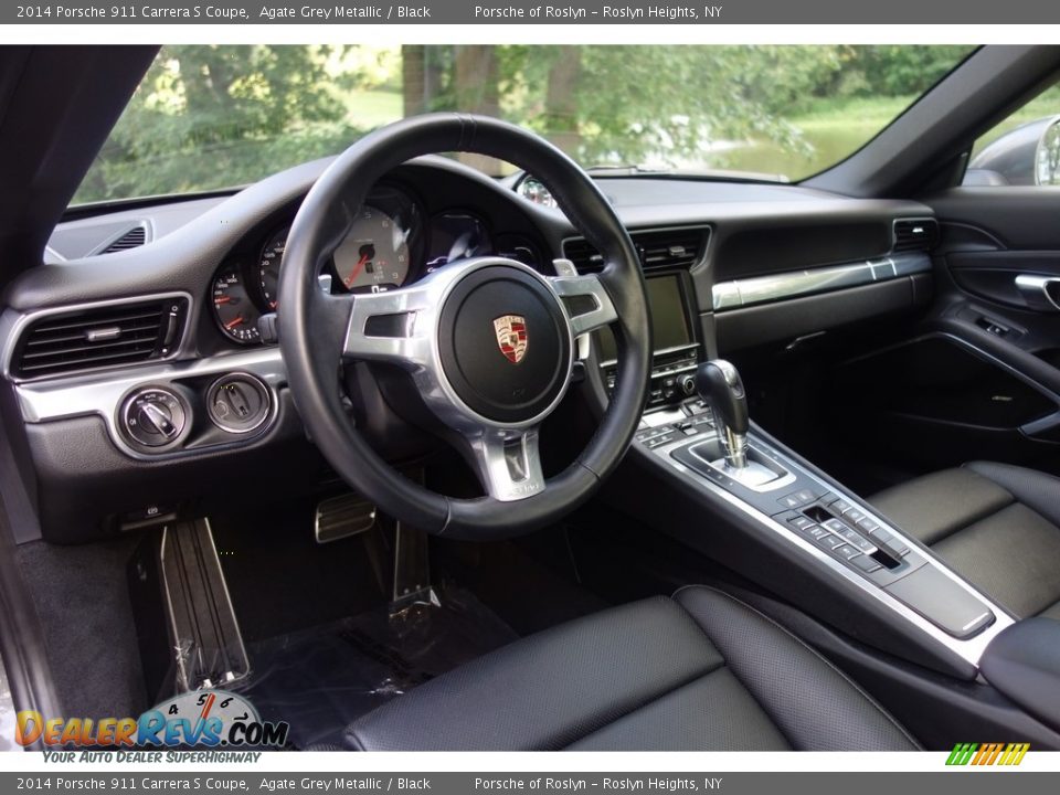 2014 Porsche 911 Carrera S Coupe Agate Grey Metallic / Black Photo #19