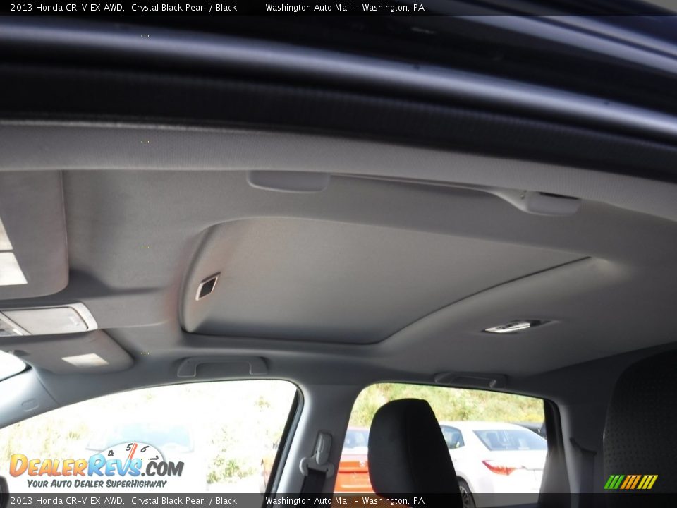 2013 Honda CR-V EX AWD Crystal Black Pearl / Black Photo #11