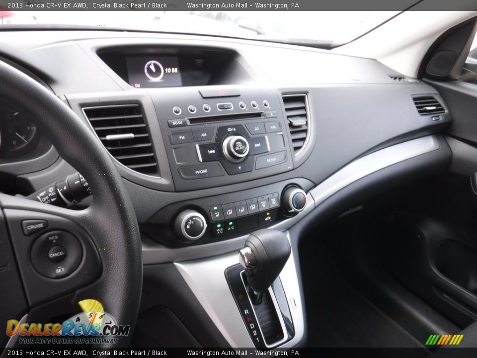 2013 Honda CR-V EX AWD Crystal Black Pearl / Black Photo #16