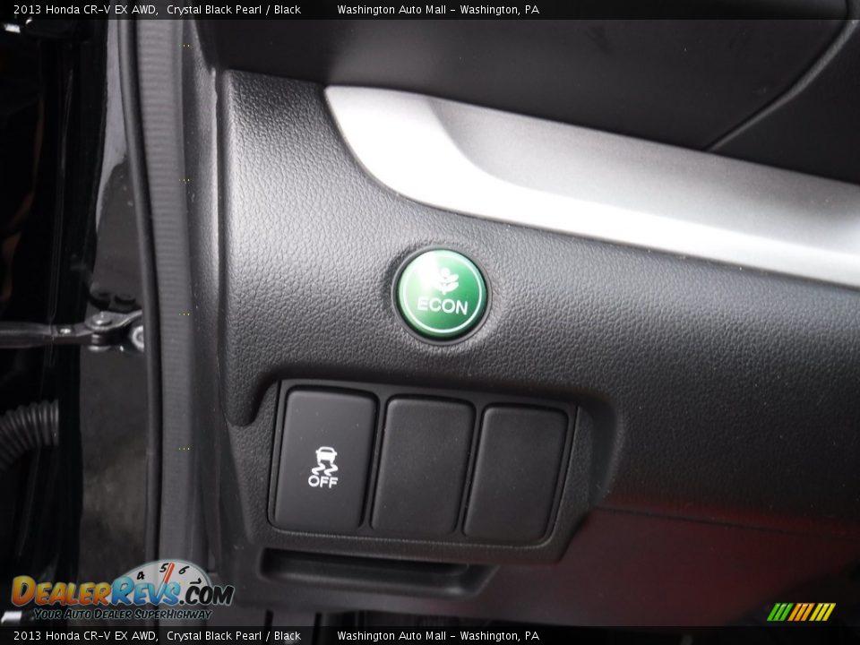 2013 Honda CR-V EX AWD Crystal Black Pearl / Black Photo #20