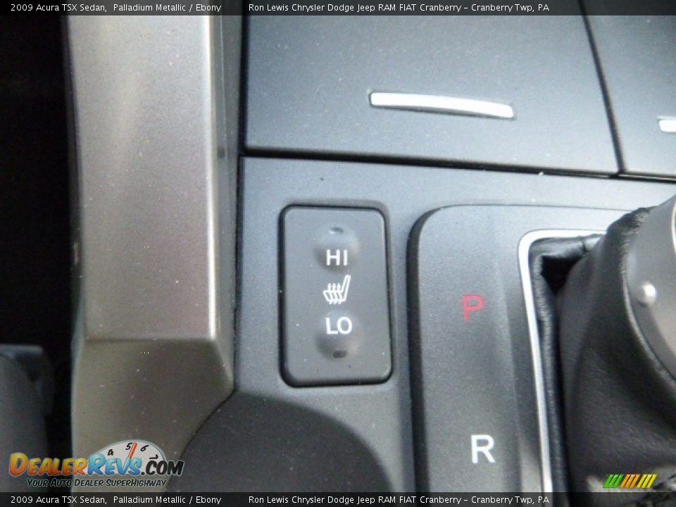 2009 Acura TSX Sedan Palladium Metallic / Ebony Photo #20