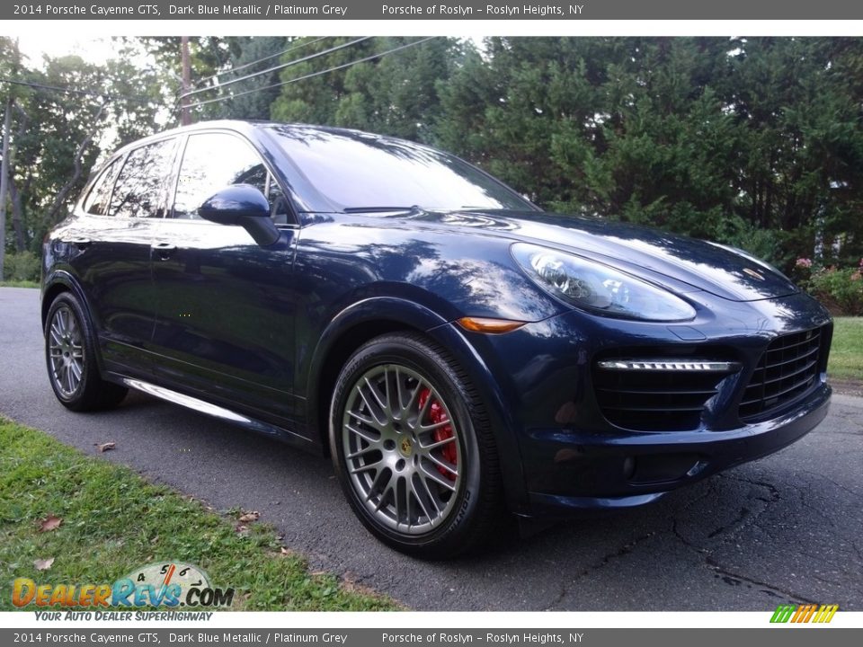 Dark Blue Metallic 2014 Porsche Cayenne GTS Photo #8