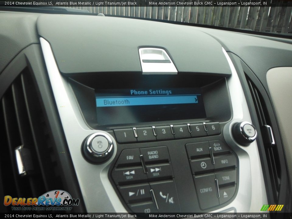 2014 Chevrolet Equinox LS Atlantis Blue Metallic / Light Titanium/Jet Black Photo #14