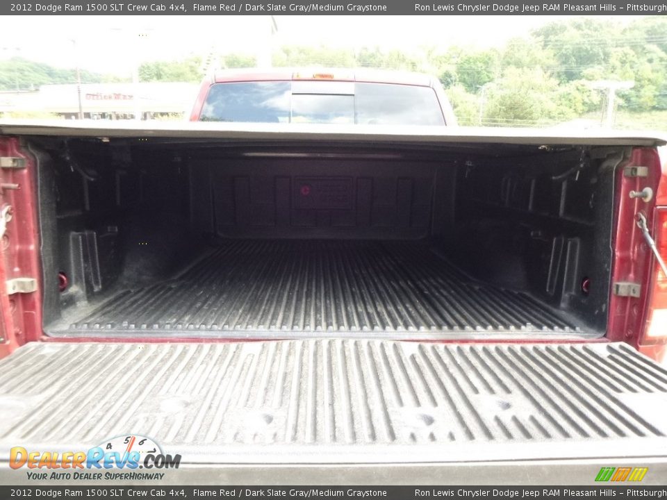 2012 Dodge Ram 1500 SLT Crew Cab 4x4 Flame Red / Dark Slate Gray/Medium Graystone Photo #5