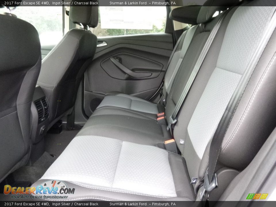 2017 Ford Escape SE 4WD Ingot Silver / Charcoal Black Photo #8
