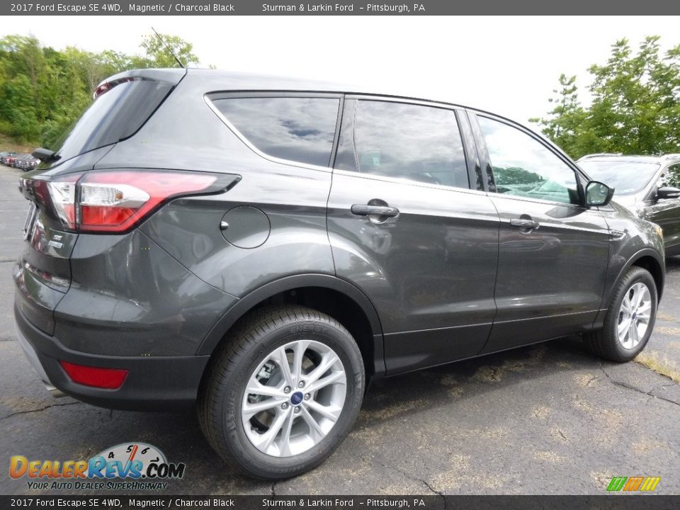 2017 Ford Escape SE 4WD Magnetic / Charcoal Black Photo #2