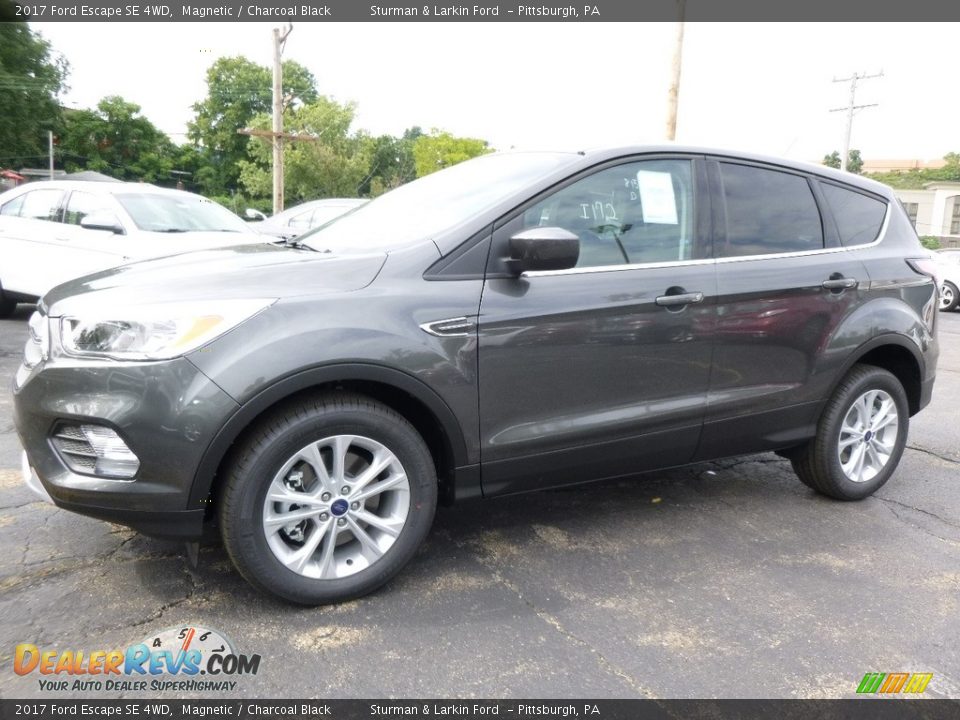 2017 Ford Escape SE 4WD Magnetic / Charcoal Black Photo #5