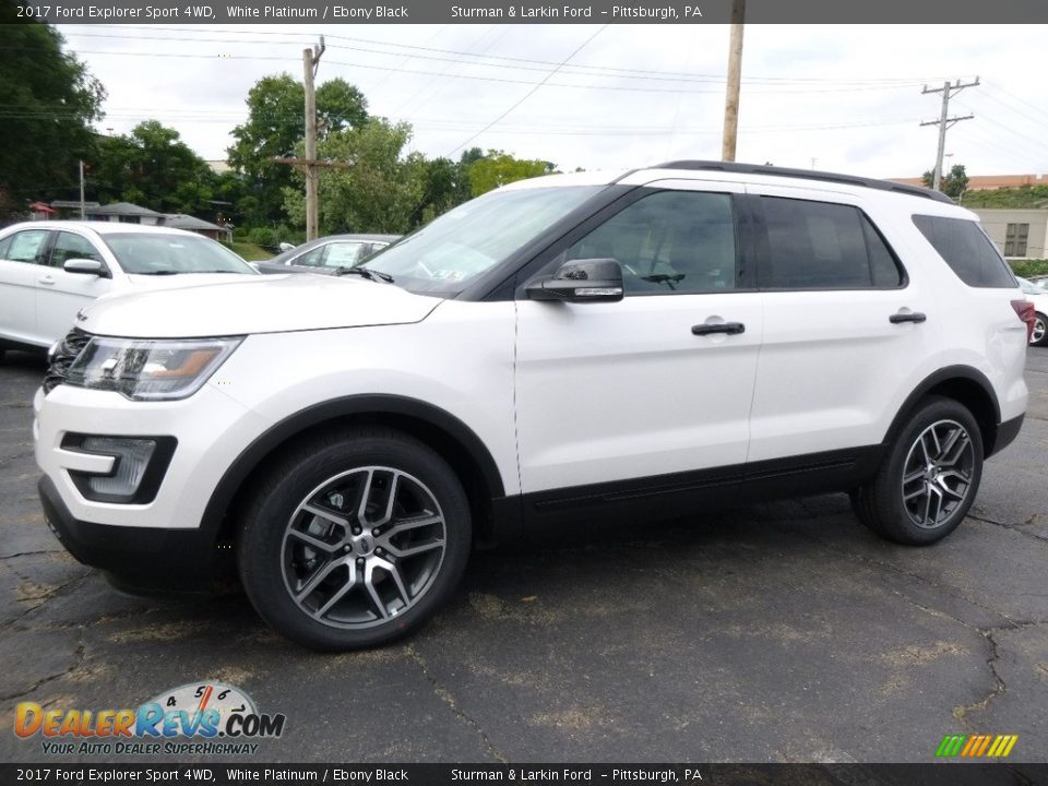 Front 3/4 View of 2017 Ford Explorer Sport 4WD Photo #5