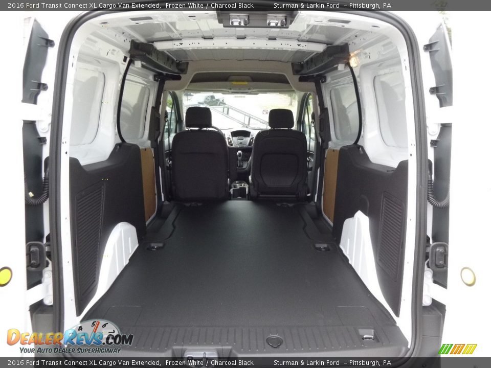 2016 Ford Transit Connect XL Cargo Van Extended Frozen White / Charcoal Black Photo #3