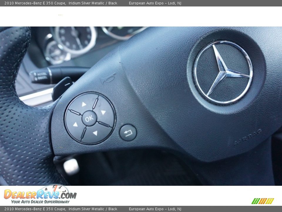 2010 Mercedes-Benz E 350 Coupe Iridium Silver Metallic / Black Photo #20