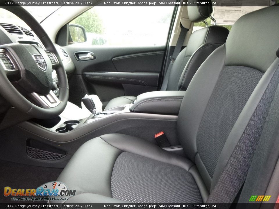 Front Seat of 2017 Dodge Journey Crossroad Photo #11