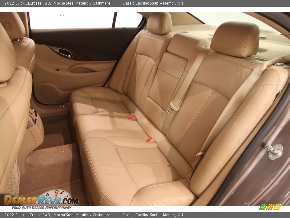 2012 Buick LaCrosse FWD Mocha Steel Metallic / Cashmere Photo #17