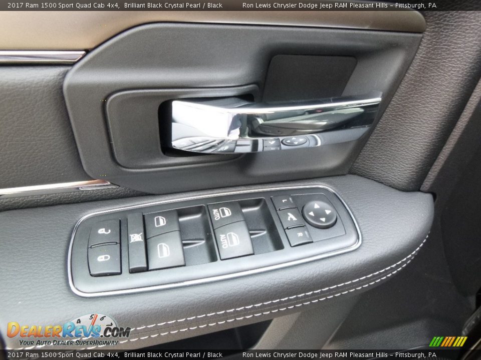 Controls of 2017 Ram 1500 Sport Quad Cab 4x4 Photo #13