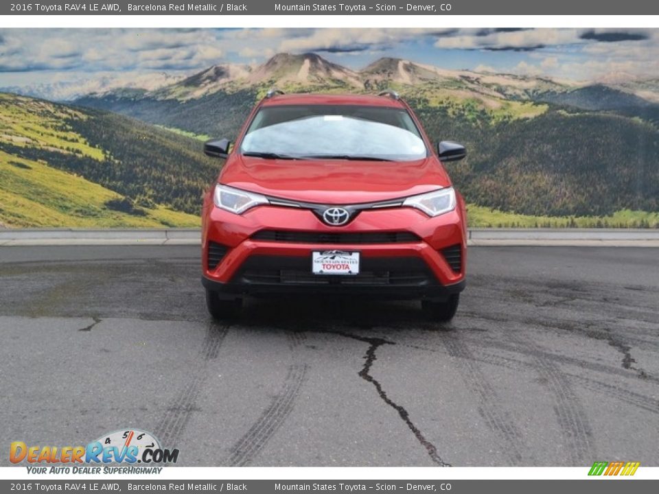 2016 Toyota RAV4 LE AWD Barcelona Red Metallic / Black Photo #2