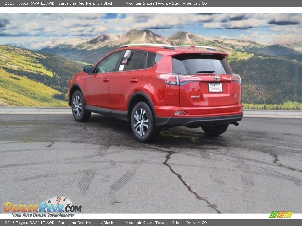 2016 Toyota RAV4 LE AWD Barcelona Red Metallic / Black Photo #3