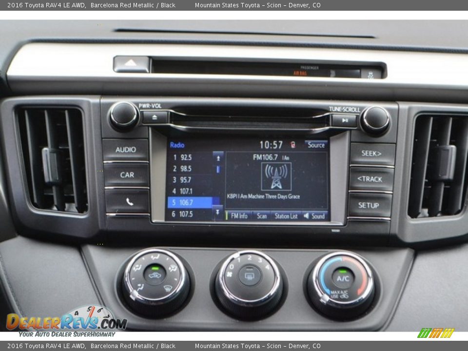 2016 Toyota RAV4 LE AWD Barcelona Red Metallic / Black Photo #6