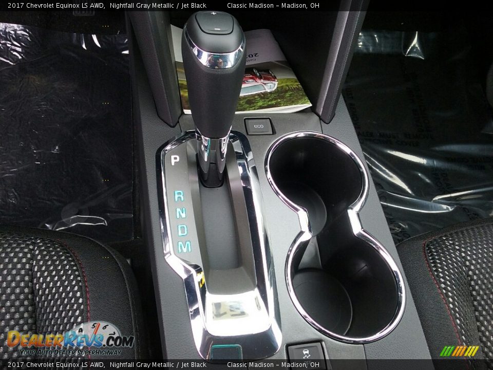 2017 Chevrolet Equinox LS AWD Nightfall Gray Metallic / Jet Black Photo #7