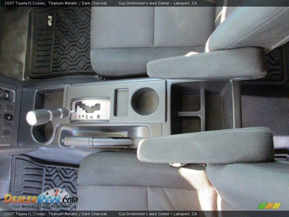 2007 Toyota FJ Cruiser Titanium Metallic / Dark Charcoal Photo #18