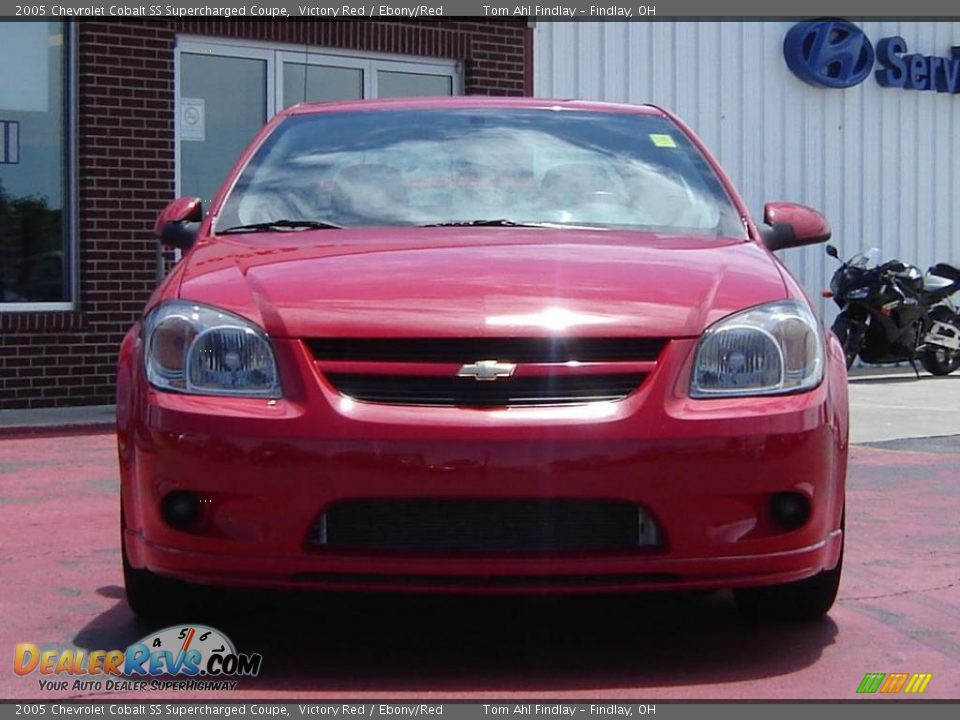 2005 Chevrolet Cobalt SS Supercharged Coupe Victory Red / Ebony/Red Photo #7