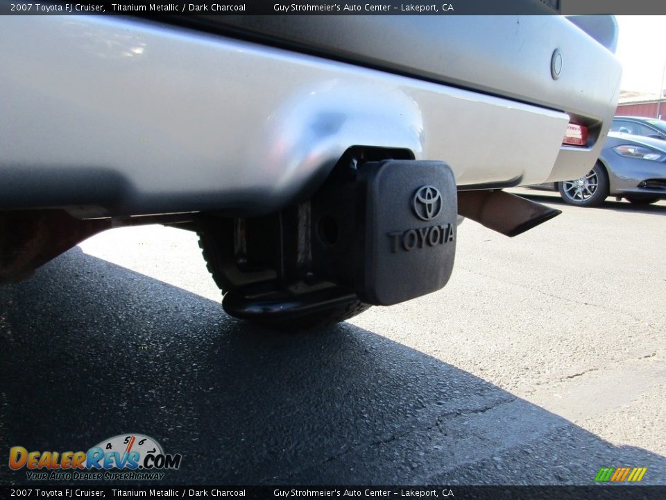 2007 Toyota FJ Cruiser Titanium Metallic / Dark Charcoal Photo #25