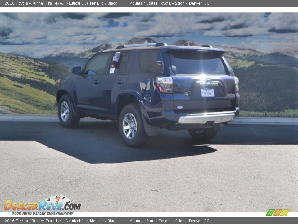 2016 Toyota 4Runner Trail 4x4 Nautical Blue Metallic / Black Photo #3