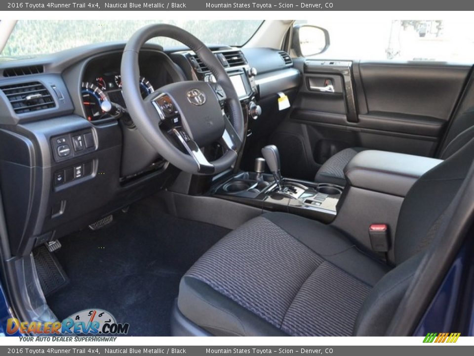 2016 Toyota 4Runner Trail 4x4 Nautical Blue Metallic / Black Photo #5