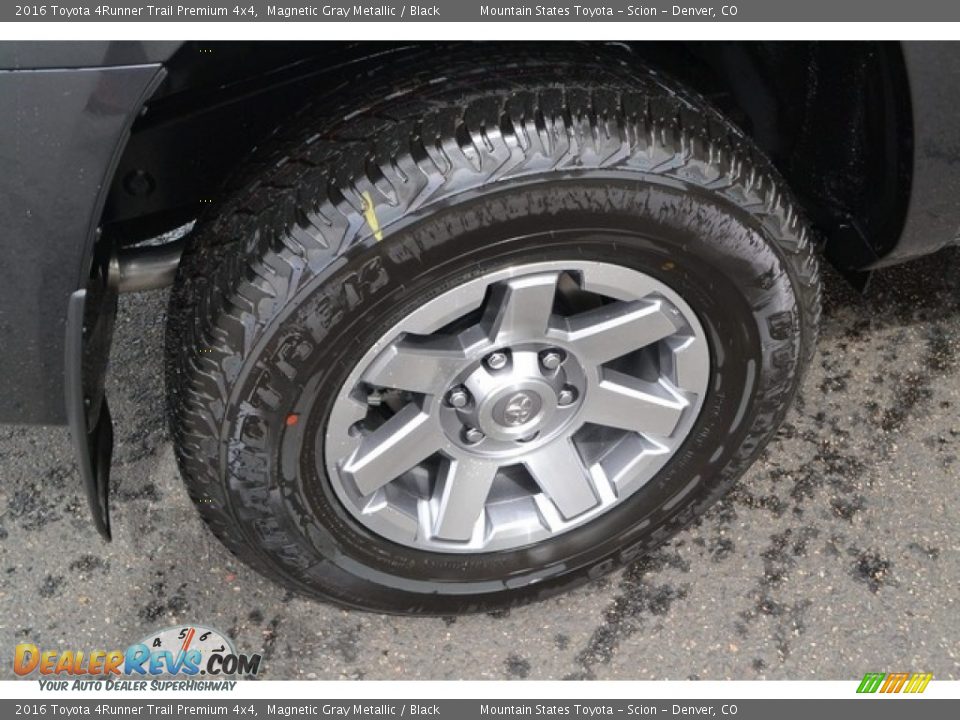 2016 Toyota 4Runner Trail Premium 4x4 Magnetic Gray Metallic / Black Photo #9