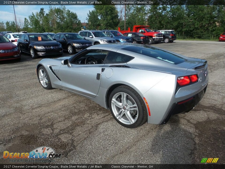Blade Silver Metallic 2017 Chevrolet Corvette Stingray Coupe Photo #6