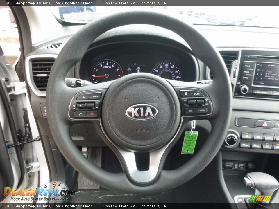 2017 Kia Sportage LX AWD Steering Wheel Photo #16