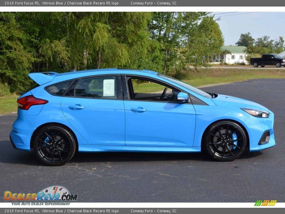 Nitrous Blue 2016 Ford Focus RS Photo #2