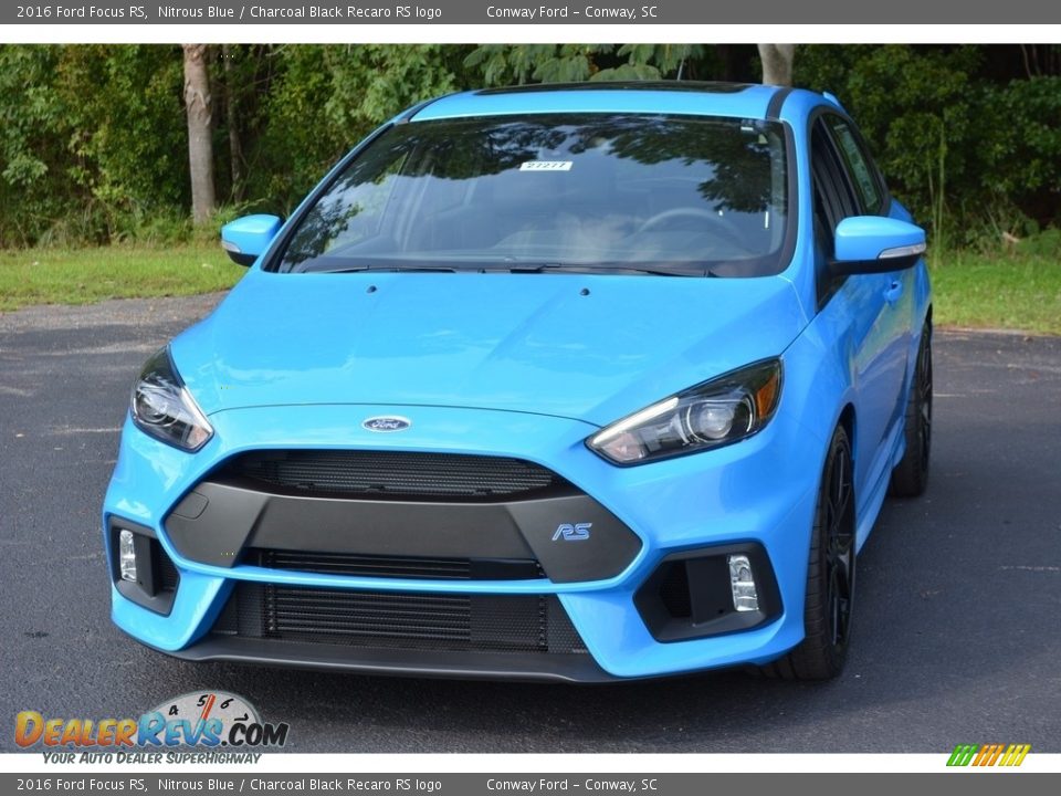 Nitrous Blue 2016 Ford Focus RS Photo #9