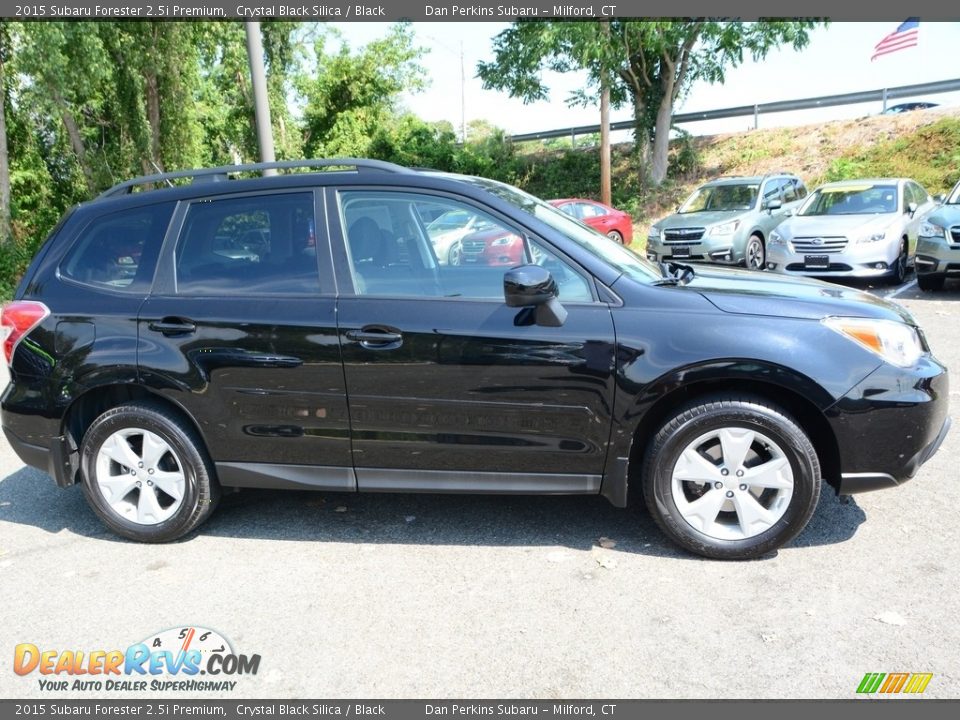 2015 Subaru Forester 2.5i Premium Crystal Black Silica / Black Photo #4
