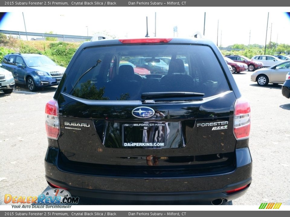 2015 Subaru Forester 2.5i Premium Crystal Black Silica / Black Photo #7