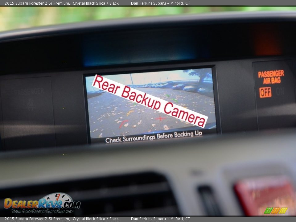2015 Subaru Forester 2.5i Premium Crystal Black Silica / Black Photo #9