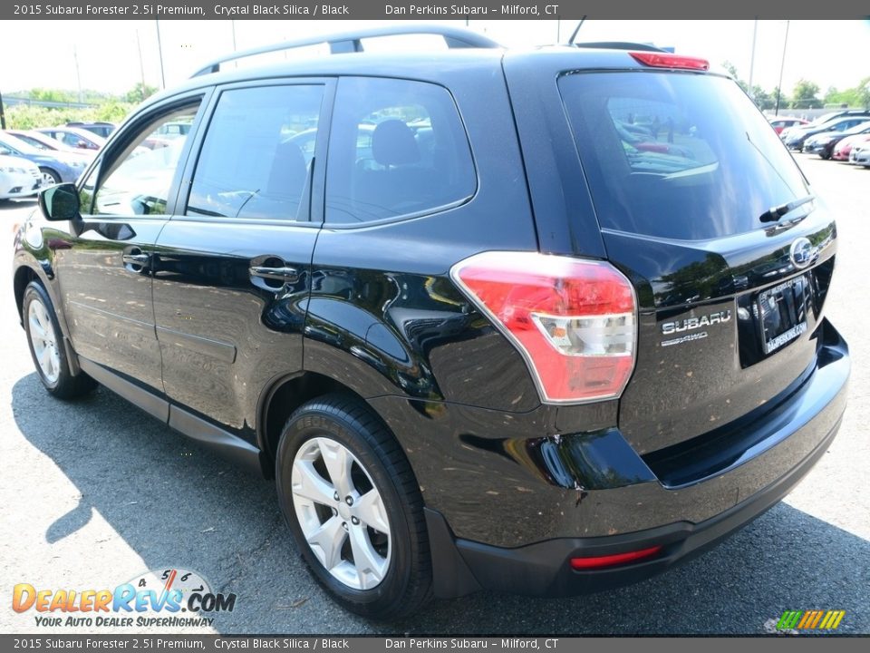 2015 Subaru Forester 2.5i Premium Crystal Black Silica / Black Photo #10