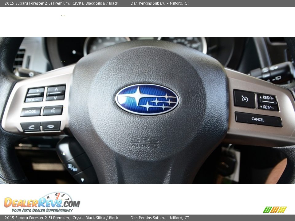2015 Subaru Forester 2.5i Premium Crystal Black Silica / Black Photo #13