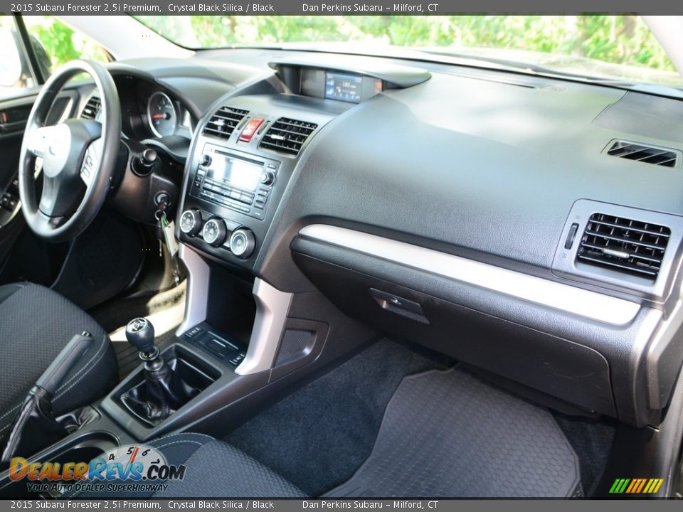 2015 Subaru Forester 2.5i Premium Crystal Black Silica / Black Photo #16