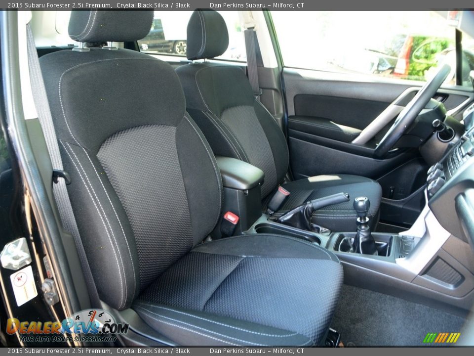 2015 Subaru Forester 2.5i Premium Crystal Black Silica / Black Photo #17