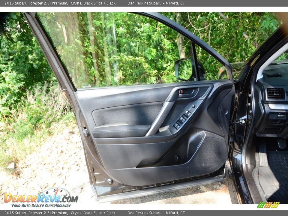 2015 Subaru Forester 2.5i Premium Crystal Black Silica / Black Photo #21