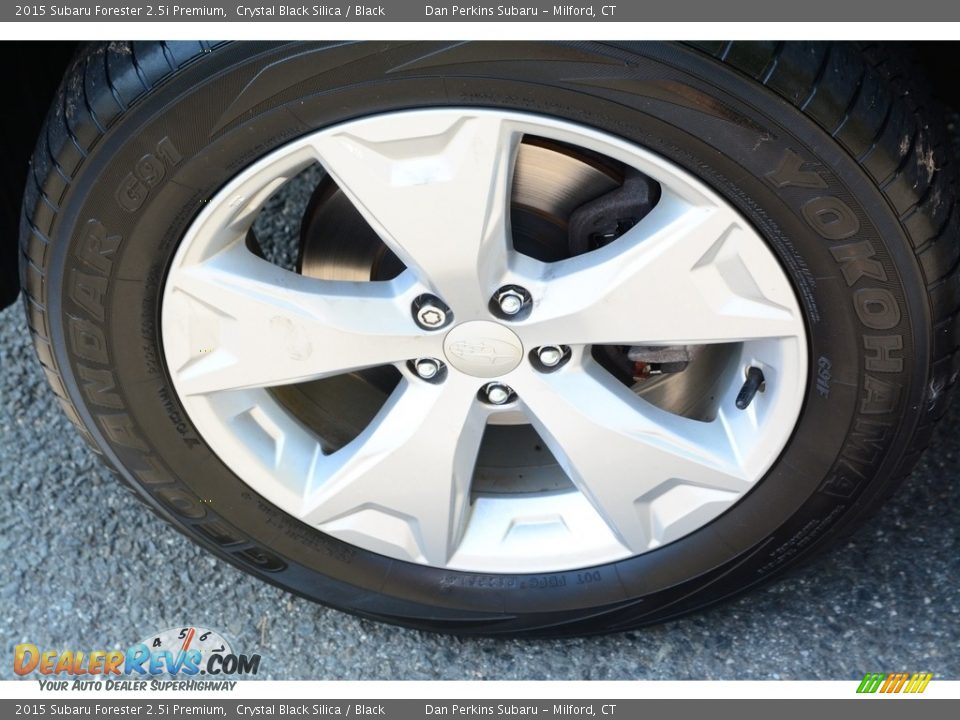 2015 Subaru Forester 2.5i Premium Crystal Black Silica / Black Photo #22
