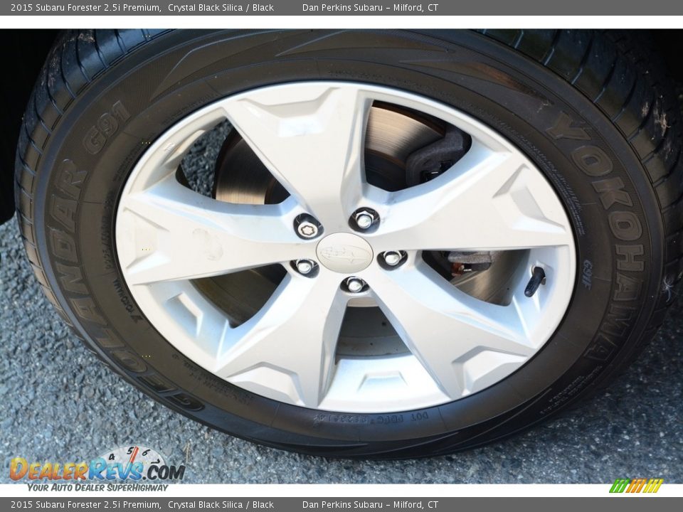 2015 Subaru Forester 2.5i Premium Crystal Black Silica / Black Photo #23